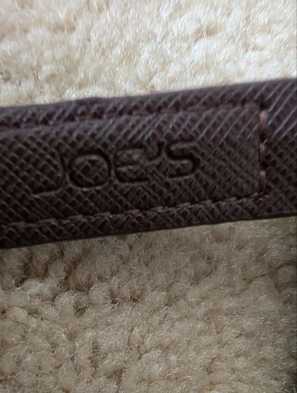 Joe's Jeans Women's Casanova Continental Zip Around Wallet Dark Brown